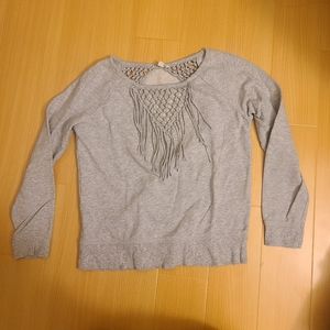 American eagle outfitter sweater grey size medium